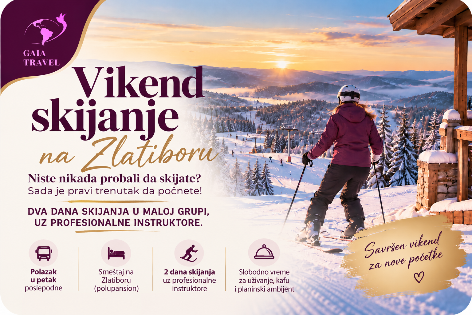 Vikend skijanje na Zlatiboru – Gaia Travel