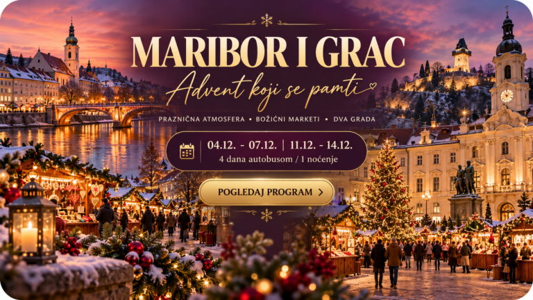 Advent u Mariboru i Gracu 2026 – Gaia Travel